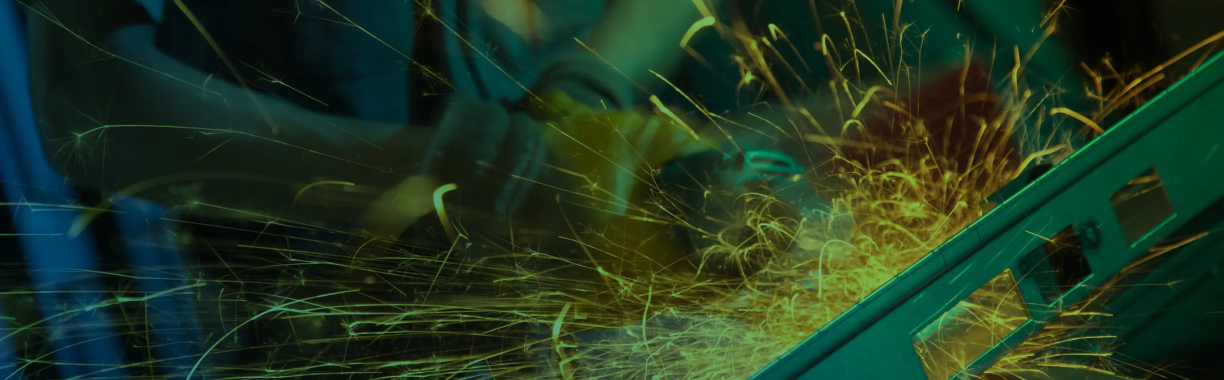 Industrial welding hero